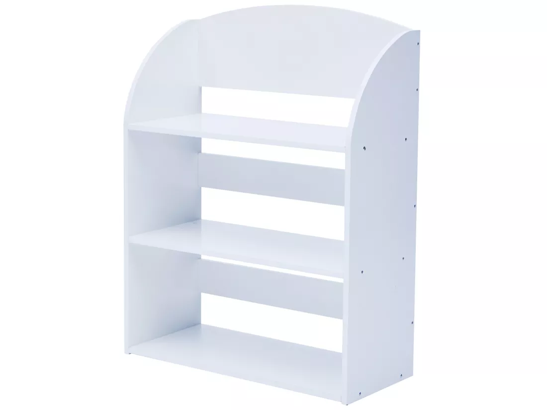 Fantasy Fields - Plain Kids 3 Shelf Bibliothèque - Blanc