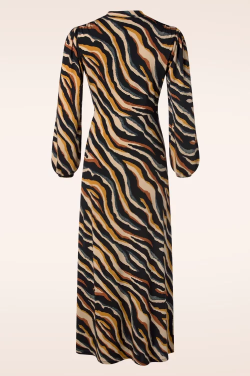 K-Design Luna geknoopte maxi jurk in multi