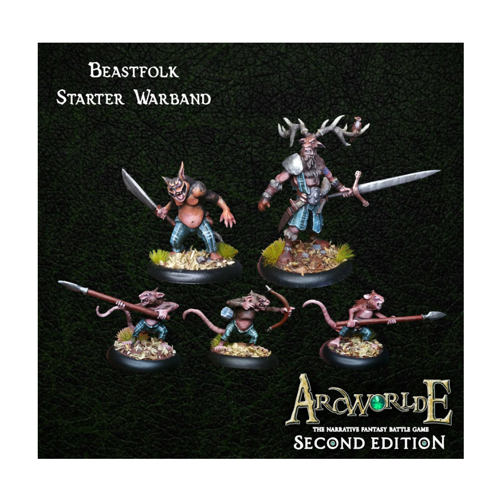 Arcworlde - Beastfolk Starter Warband