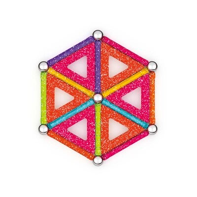 Geomag Supercolor & Glitter Panels Byggesett 2-Pack 87 Deler