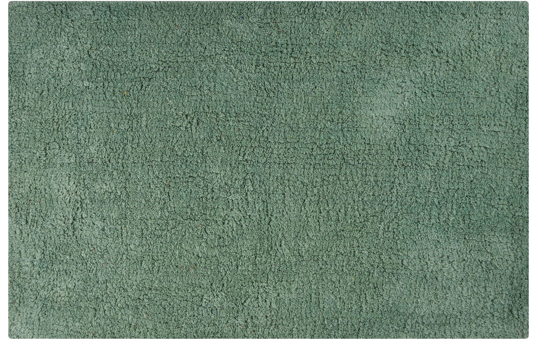 Badteppich Dalija 45 x 70 cm, TannengrünBadematte aus hochwertiger Baumwolle