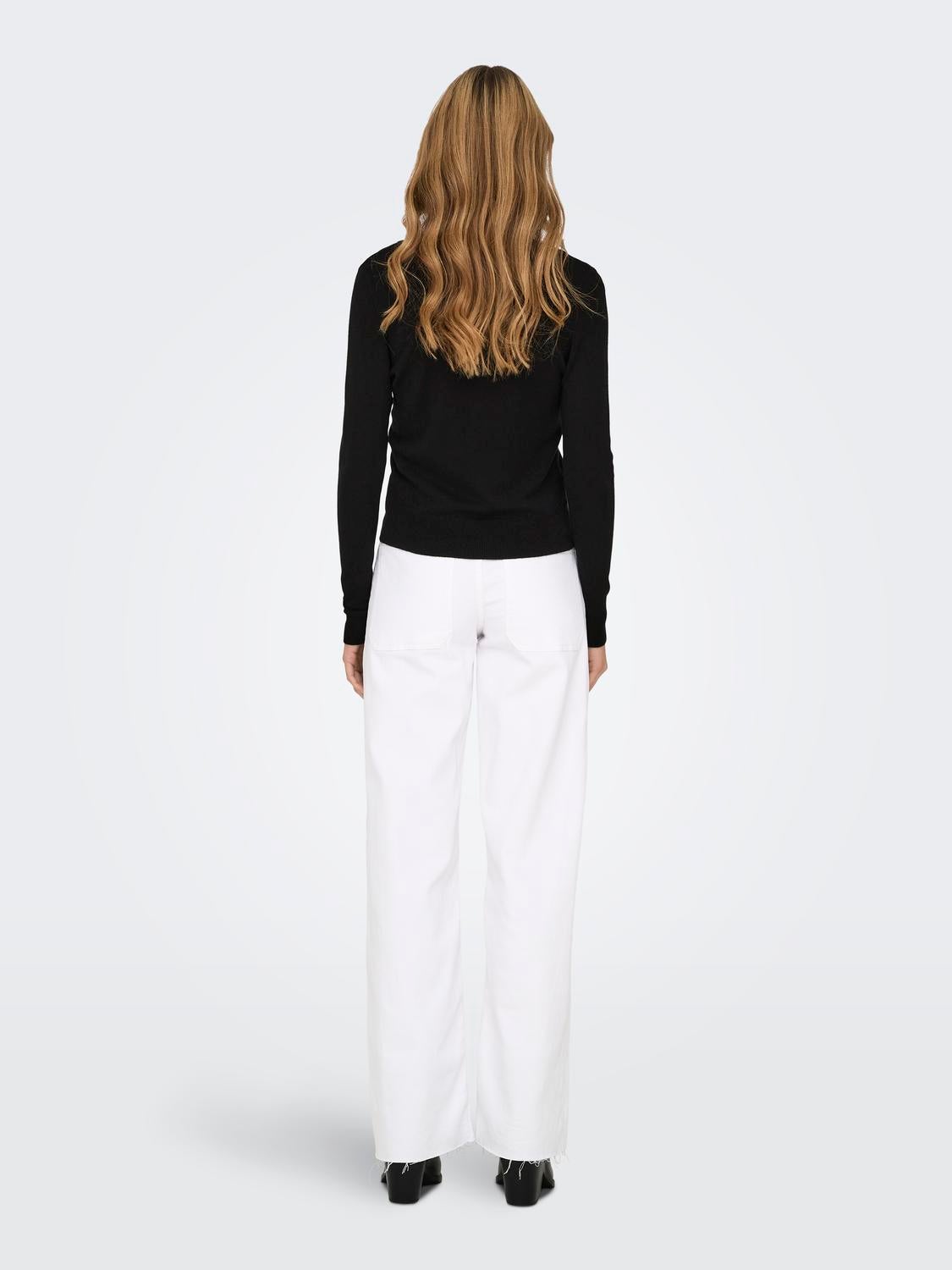 ONLVENICE Strickpullover Black