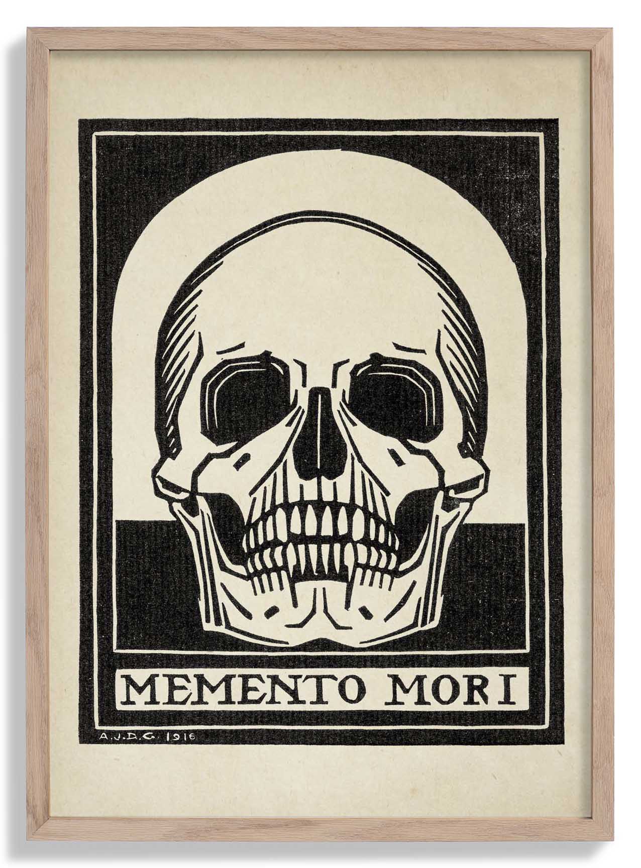 Antiker Memento Mori Schädel