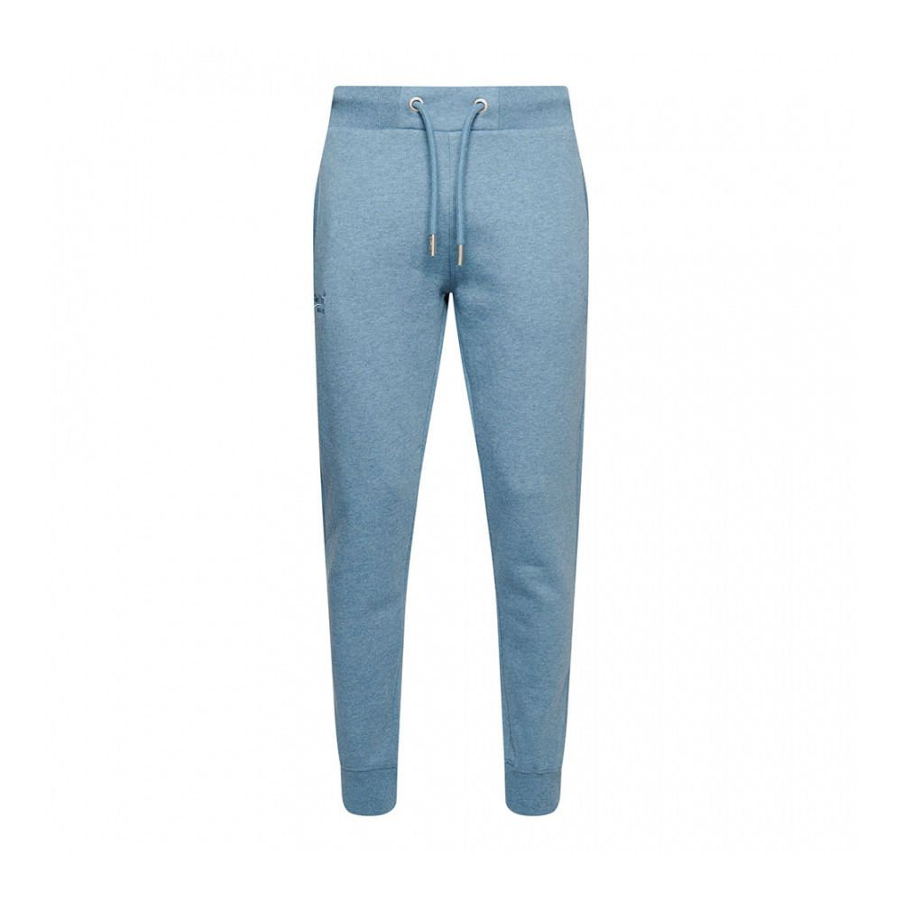 Superdry VINTAGE LOGO EMB - Jogging Homme bluestone marl