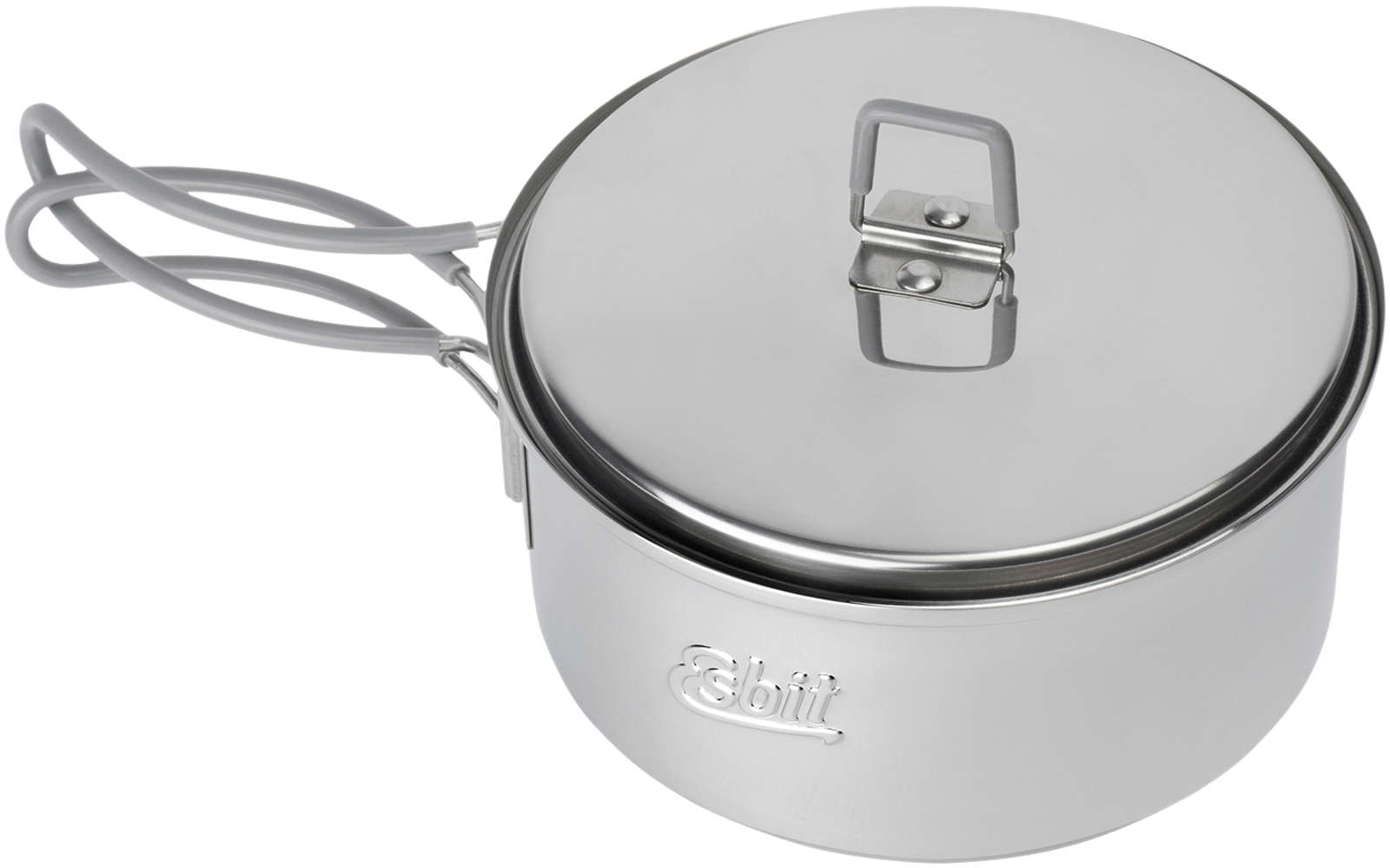 Esbit Trockenbrennstoff-Kochset, 1000 ml, Edelstahl