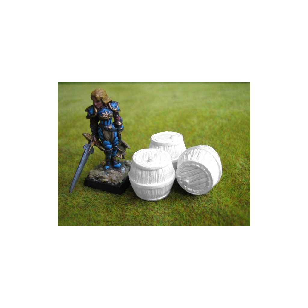 Ziterdes : Wooden Barrel, Large (4 pcs.)