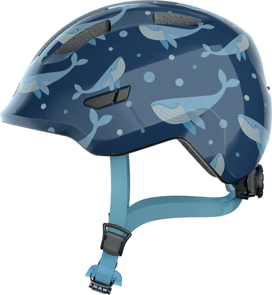 Abus Smiley 3.0 Cykelhjelm til Børn Blue Whale