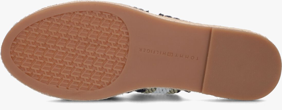 TOMMY HILFIGER blauwe tommy hilfiger slippers golden webbing 1