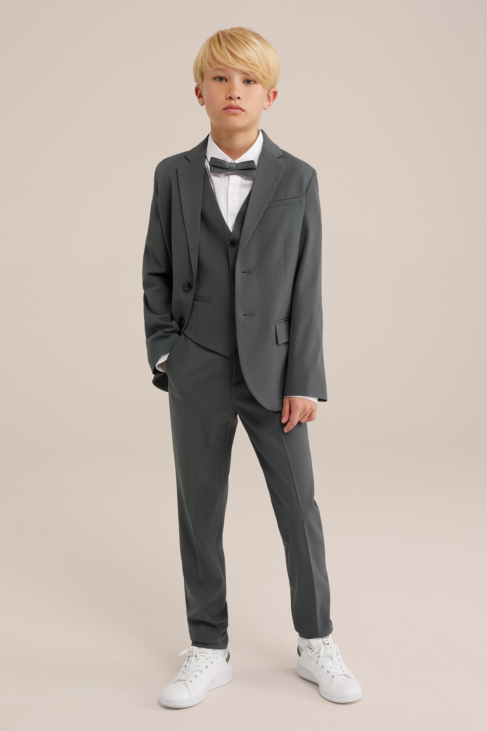 Jongens blazer WE Fashion Donkergroen