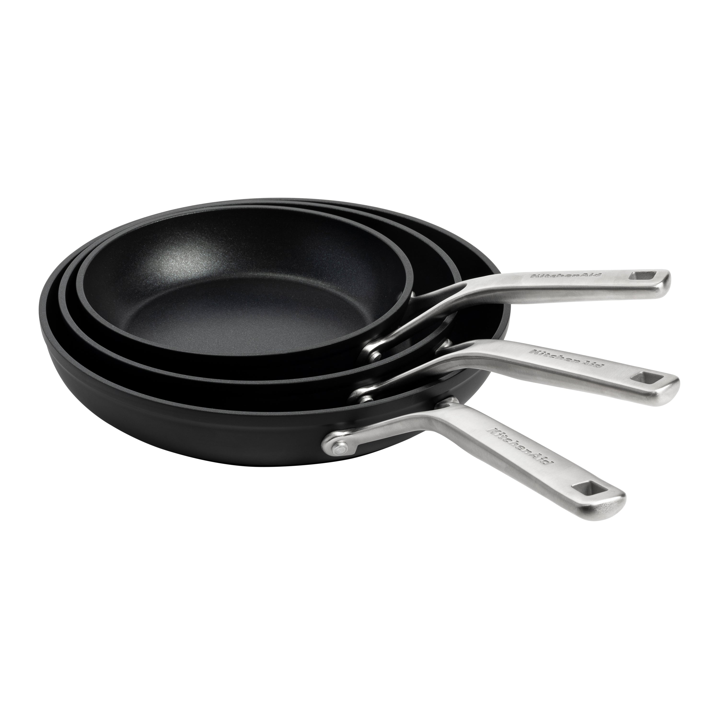 KitchenAid Forged Koekenpannenset Ã 20/24/28 cm