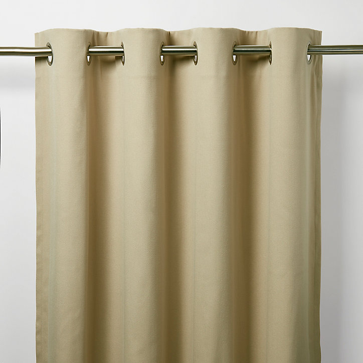 Rideau GoodHome Taowa beige l.140 x H.260 cm