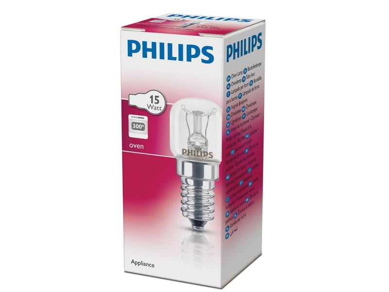 Philips Professional Lampe Backofen 15W E14 230-240 V T22 C Backofenleuchtmittel