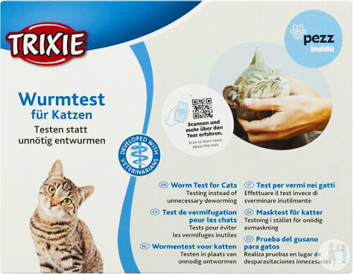 Trixie Test De Vermifugation Pour Les Chats 19,5x15x2cm 1 Pièce