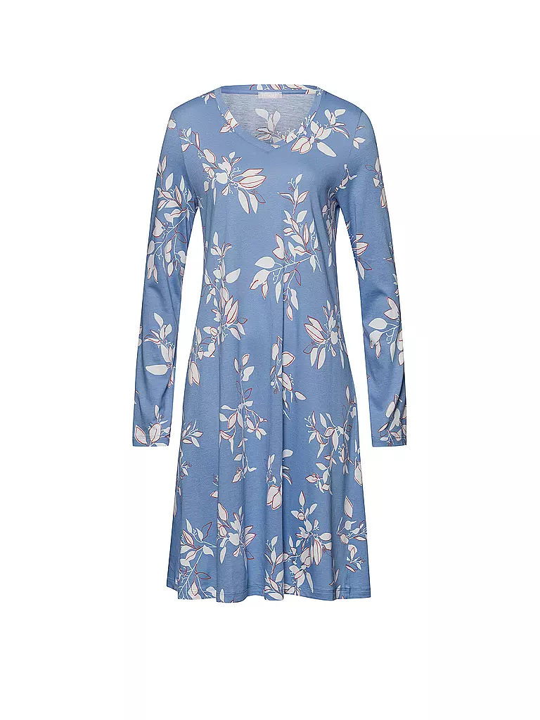 HANRO Nachthemd - Sleepshirt SLEEP&LOUNGE blau