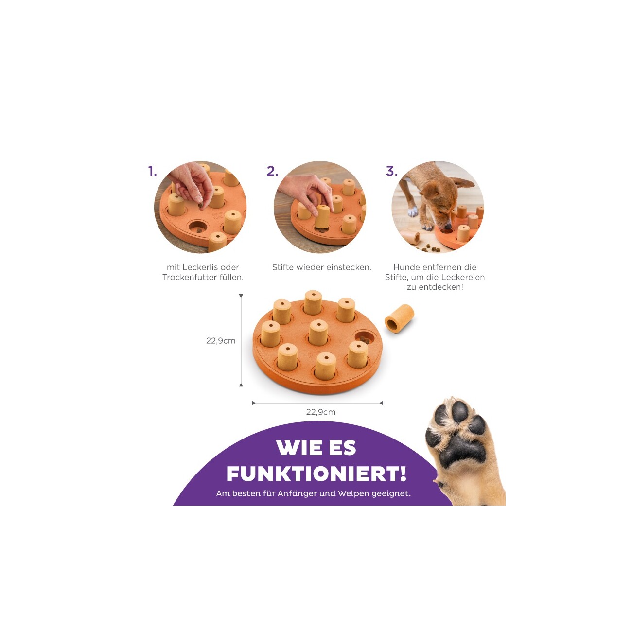 Nina Ottosson Dog Smart Intelligenzspielzeug