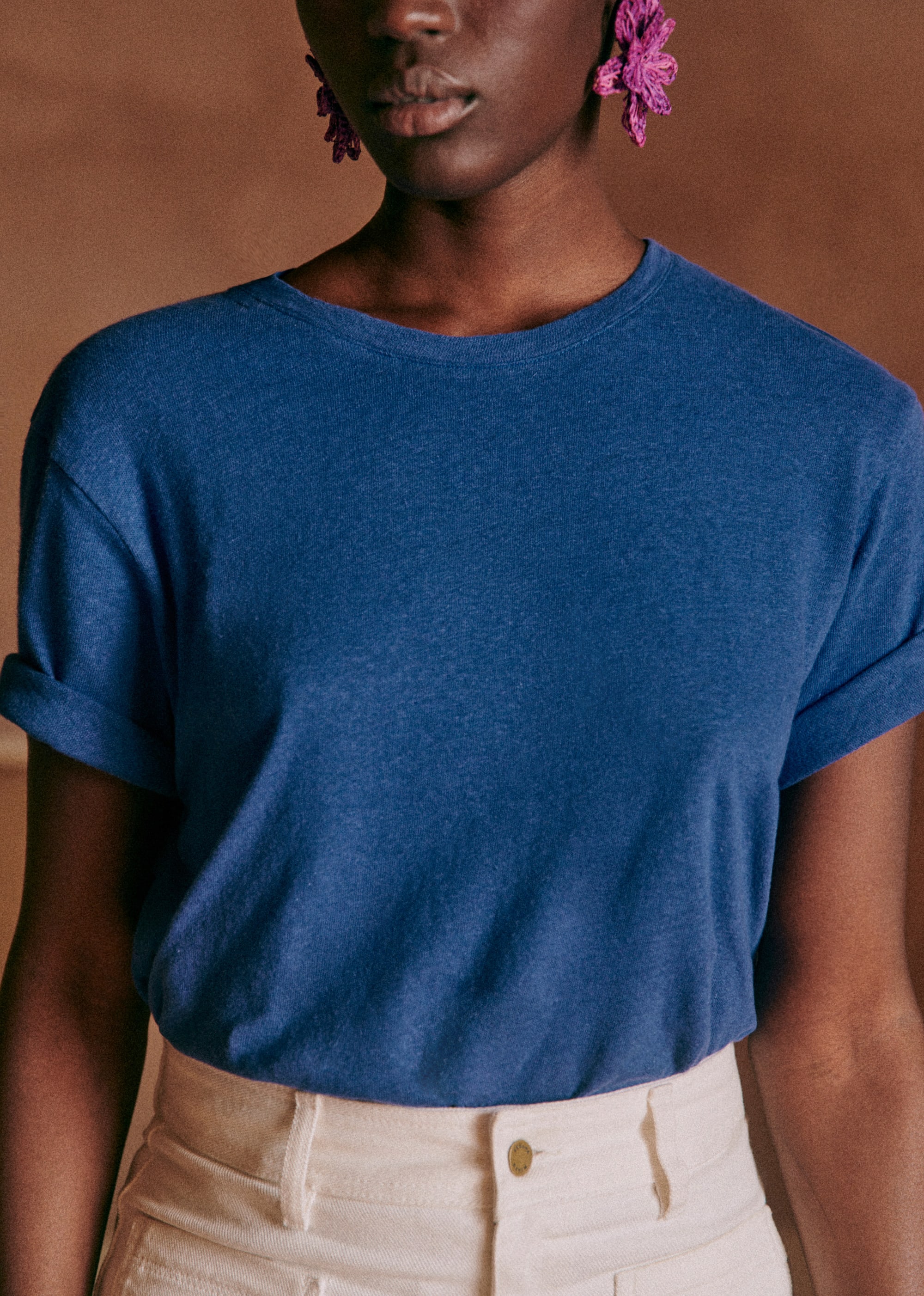 T-Shirt Martha - Bleu Vif - E-SHOP/T-SHIRTS 5905336