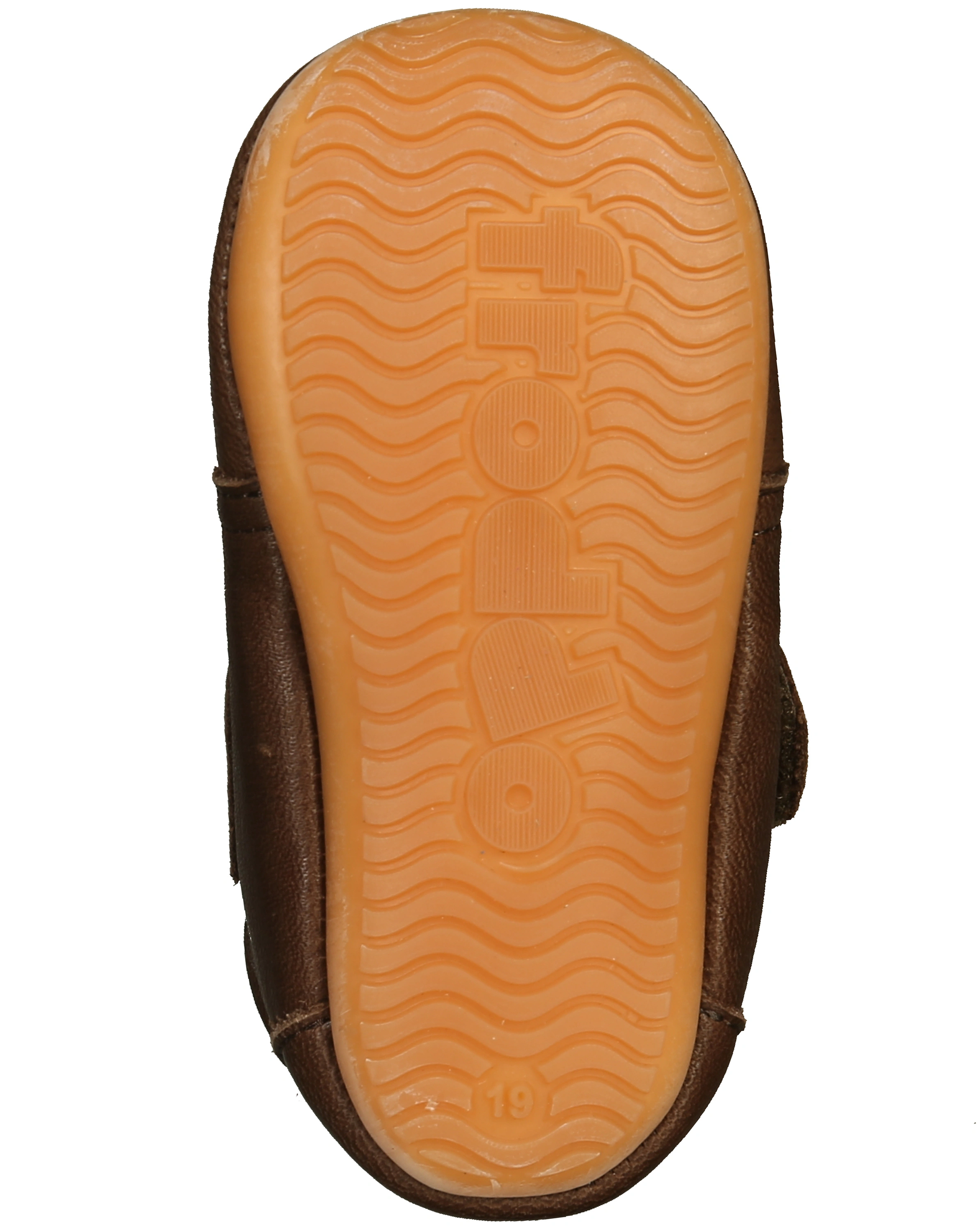 Leder-Krabbelschuhe PREWALKERS in dunkelbraun