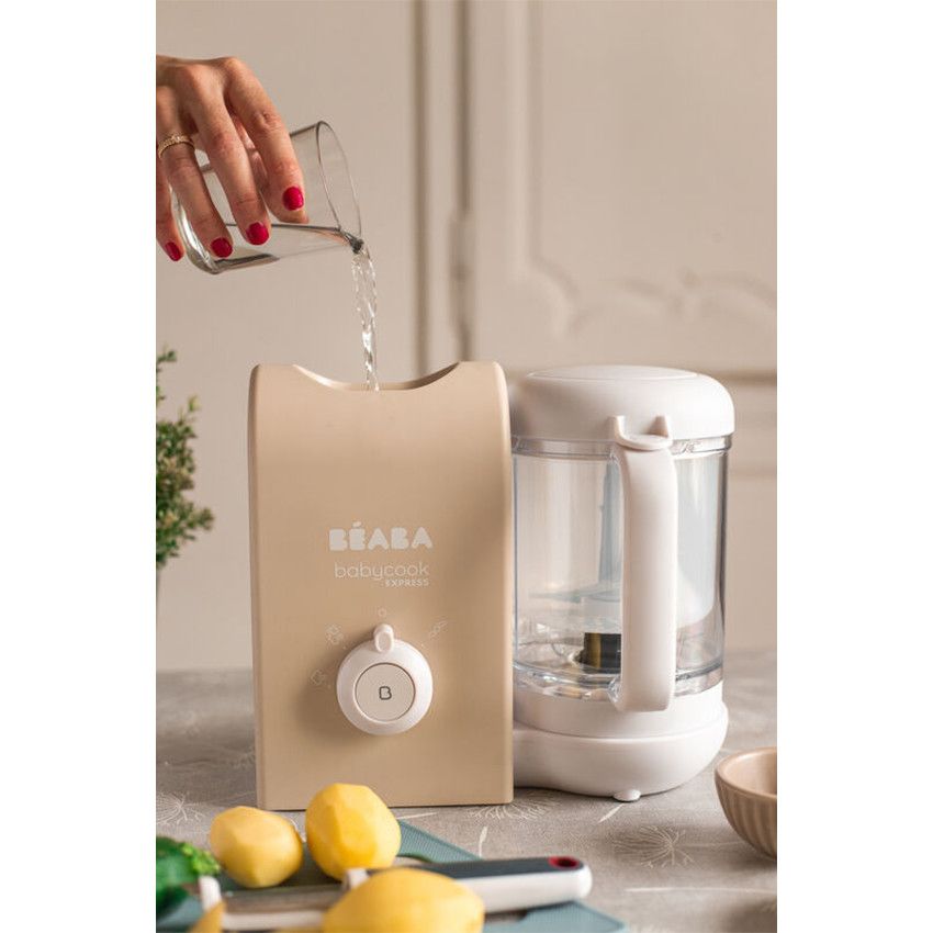 Robot Babycook Express Terre d'argile - Ecru