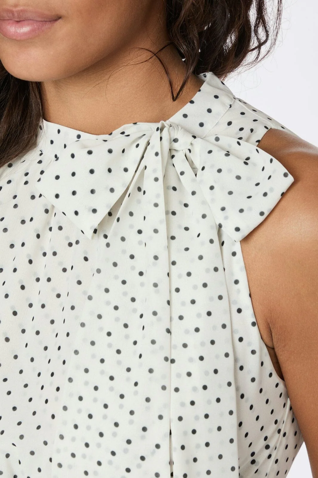 Neo Noir Marli Dot Dress 166104