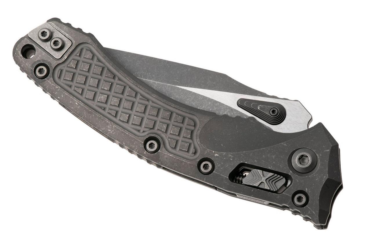 Microtech Marfione Select Amphibian 137RL-10APFRMS1, Apocalyptic Stonewashed M390MK, Apocalyptic Frag Titanium zakmes, Tony Marfione design