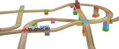 Alpha BoosterZ Track Connectors Cross & Across Byggesett 12 Deler