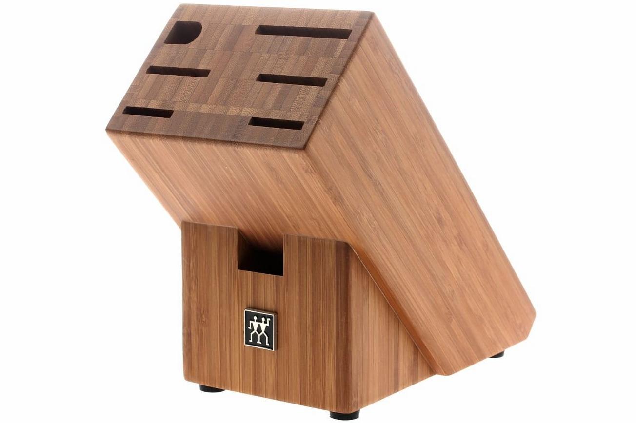 Zwilling houten messenblok voor 7 items