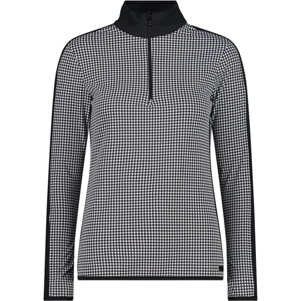 Sweat polaire CMP WOMAN PRINTED SWEAT BIANCO NERO