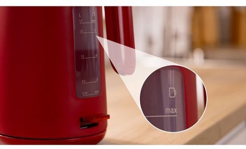 Bosch TWK2M164 Waterkoker - Rood - 1,7 Liter - 2400W