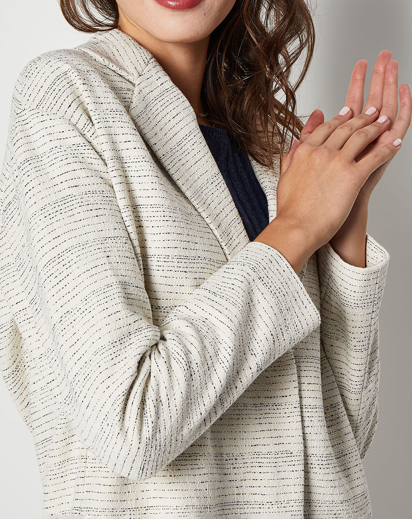 Swildens Manteau Qoeil blanc/bleu