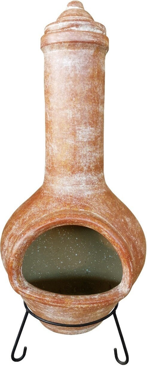 Tuinhaard terracotta D 55 H 100 cm