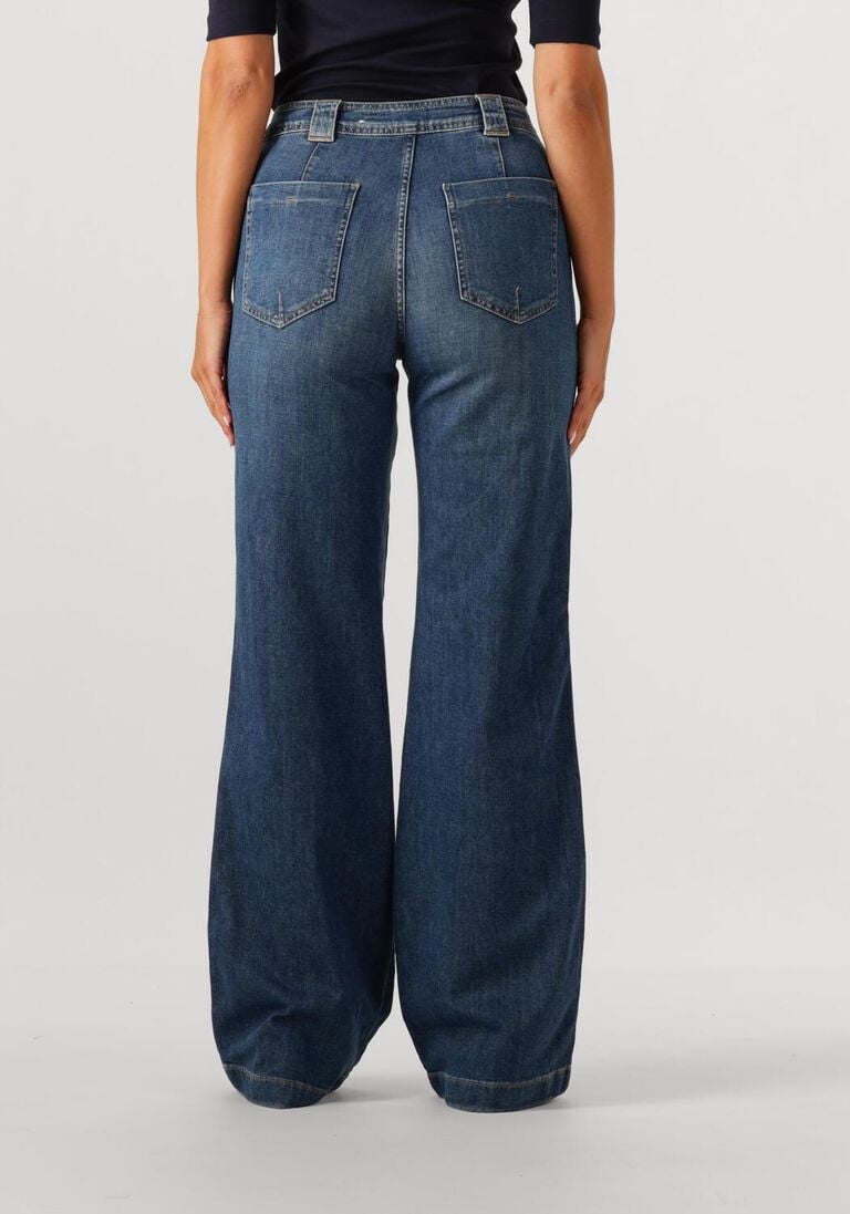 blauwe closed flared jeans aria