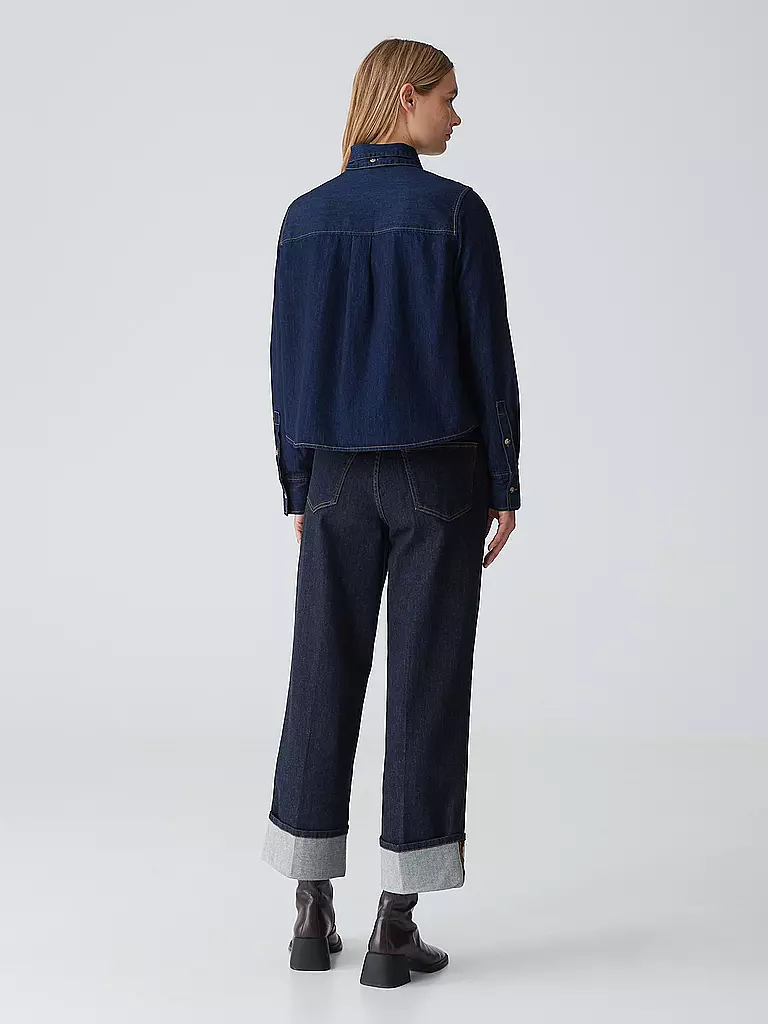 OPUS Jeansbluse FARILLA blau