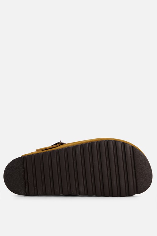 Ann Rocks Instappers cognac Suede