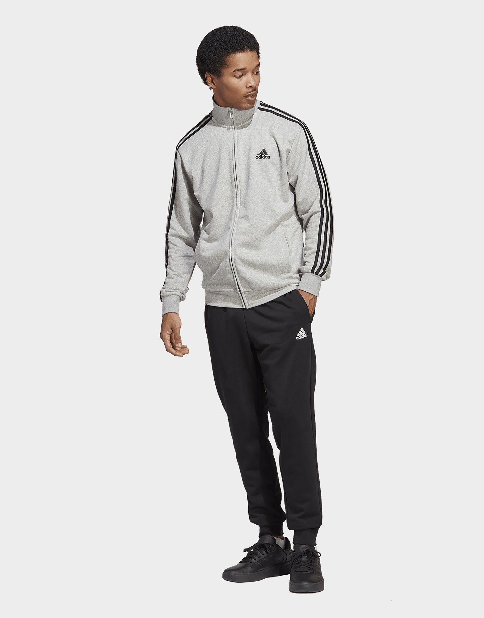 adidas Survêtement en molleton Basic 3-Stripes