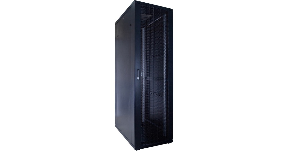 DSI42U serverkast met geperforeerde deur - DS6042PP server rack  (Zwart, 600 x 1000 x 2000mm)