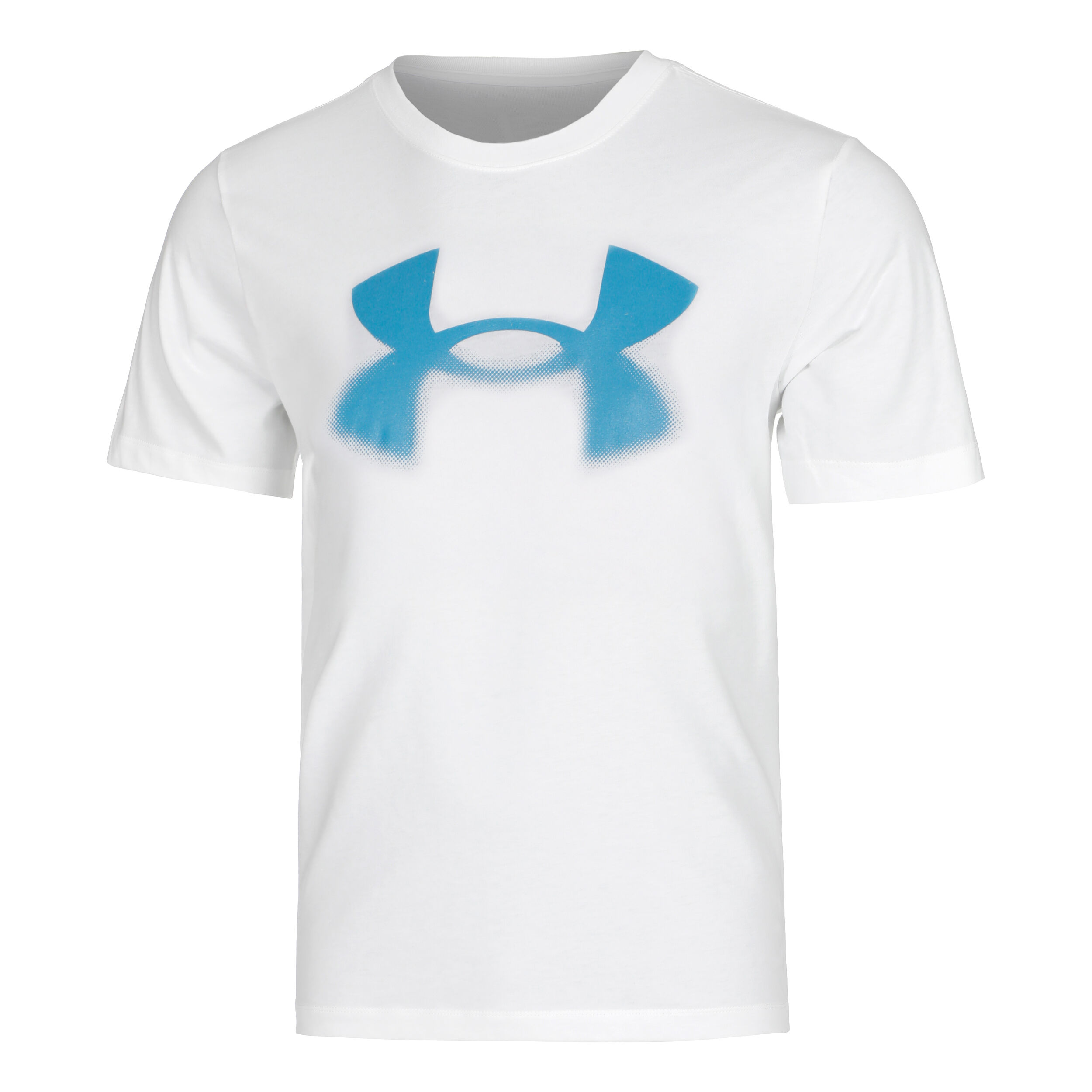 Under Armour Reflective Big Logo T-shirt Hommes - Blanc