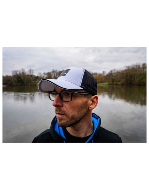 Preston White Ventamesh Hd Cap - Petten & mutsen -