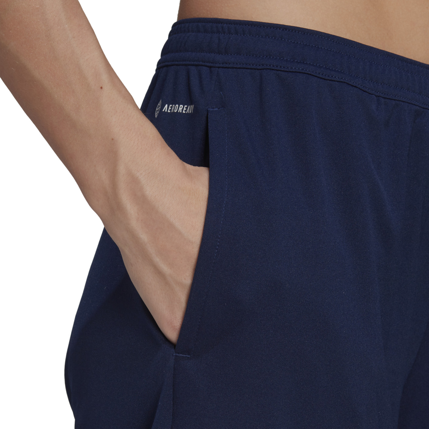Adidas Entrada 22 Trainingsbroekje Dames Donkerblauw Wit