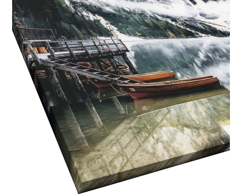 Giclée canvas schilderij Wildsee IV 80x80 cm
