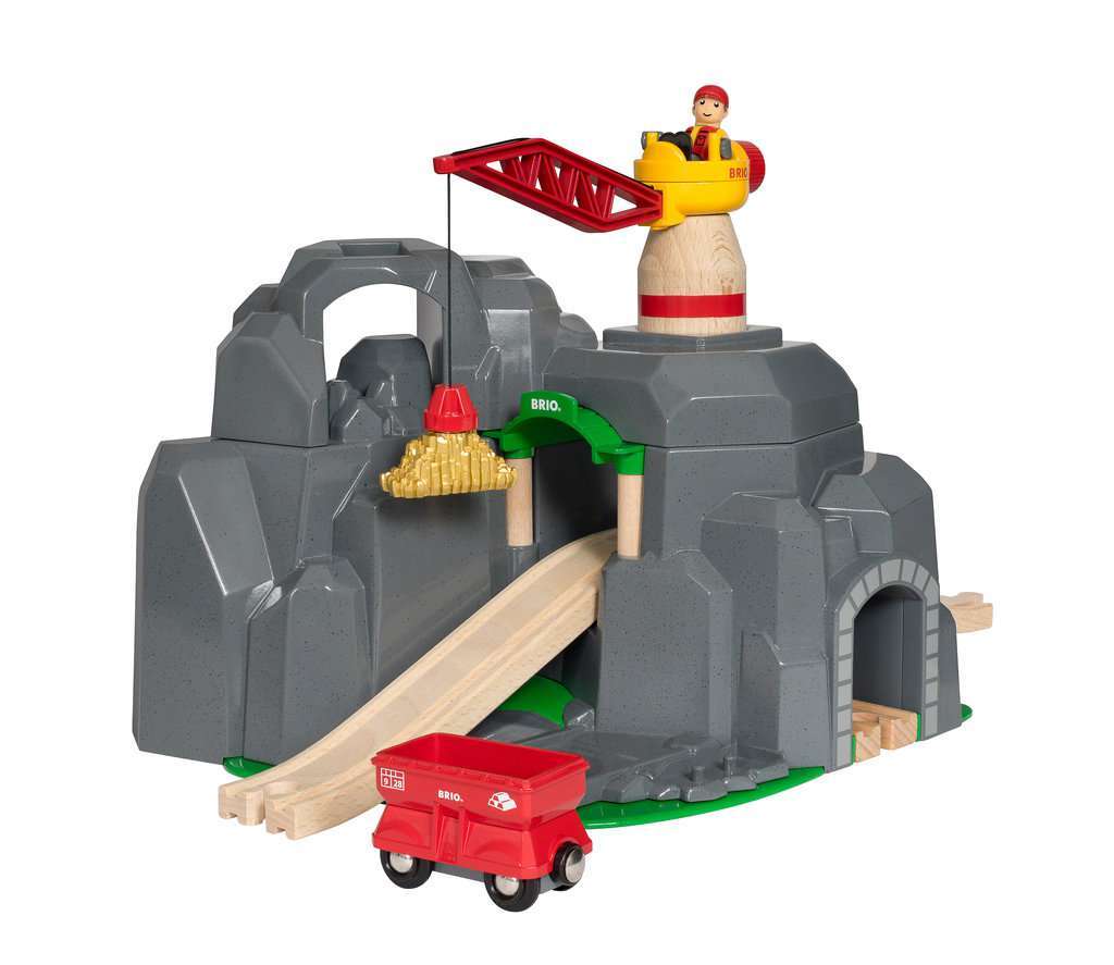 BRIO Spiel Große Goldmine mit Sound-Tunnel