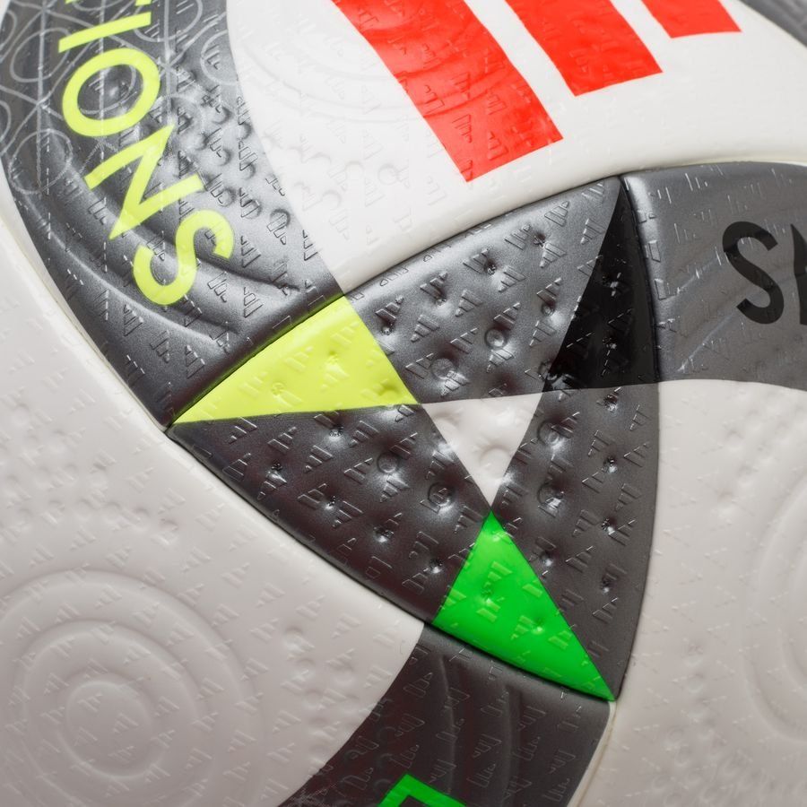 adidas Ballon Pro UEFA Ligue des Nations - Blanc/Argenté/Argenté