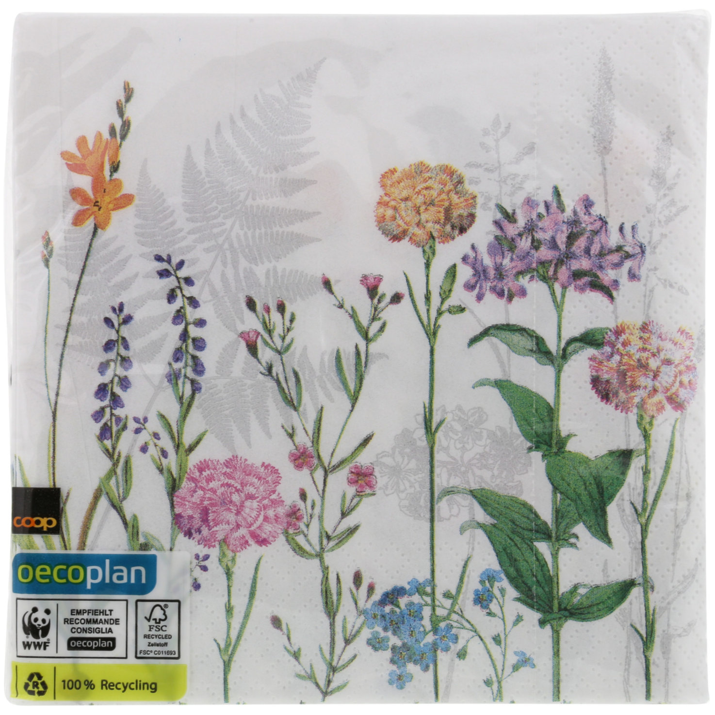 Oecoplan-Servietten Rosabella 33cm 20 Stück