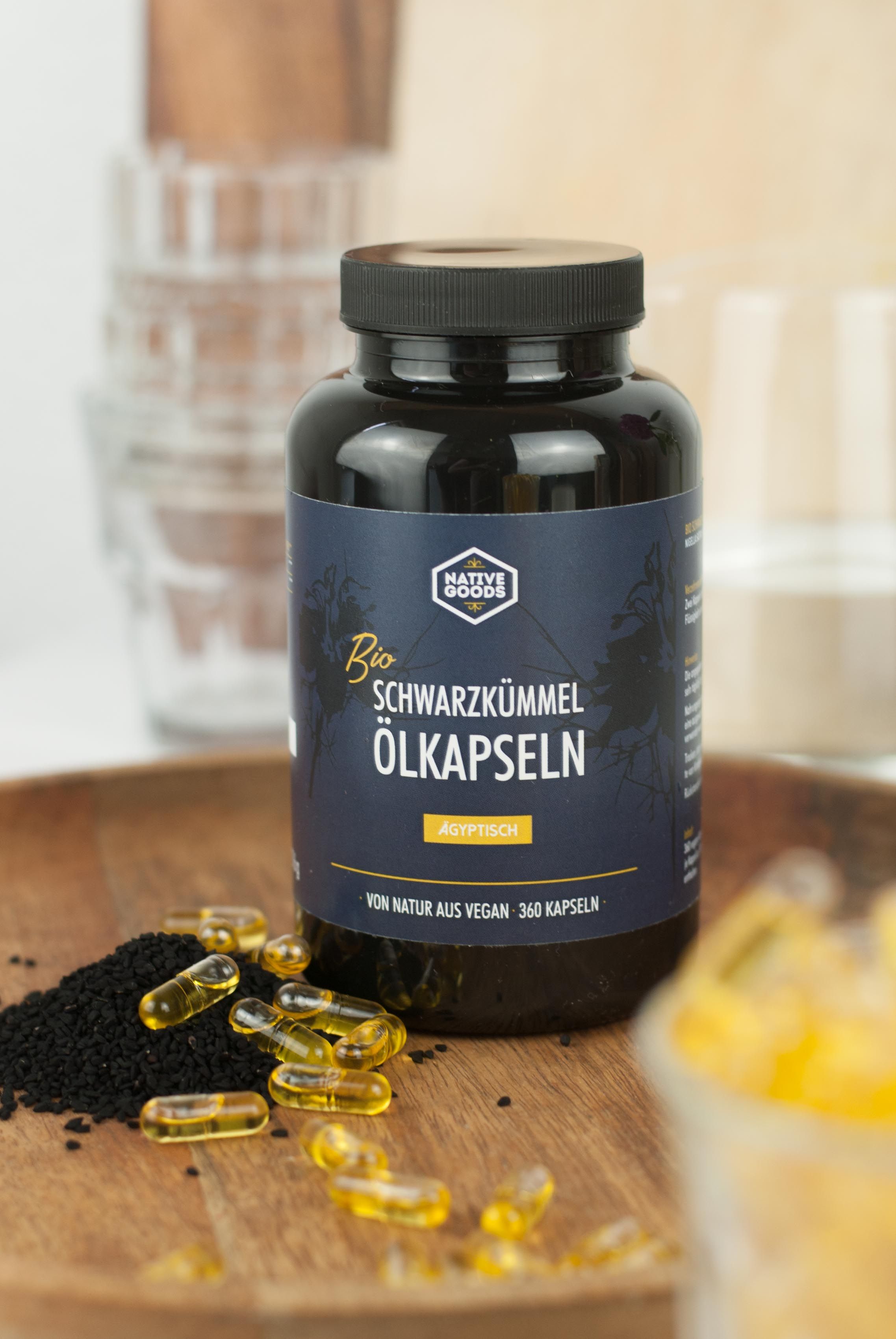 Native Goods Schwarzkümmelöl Kapseln