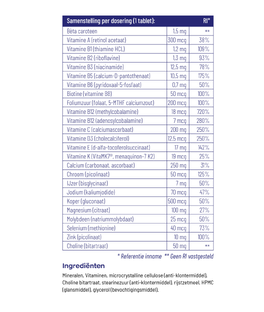 Vitakruid Multi Basis Tabletten 90TB