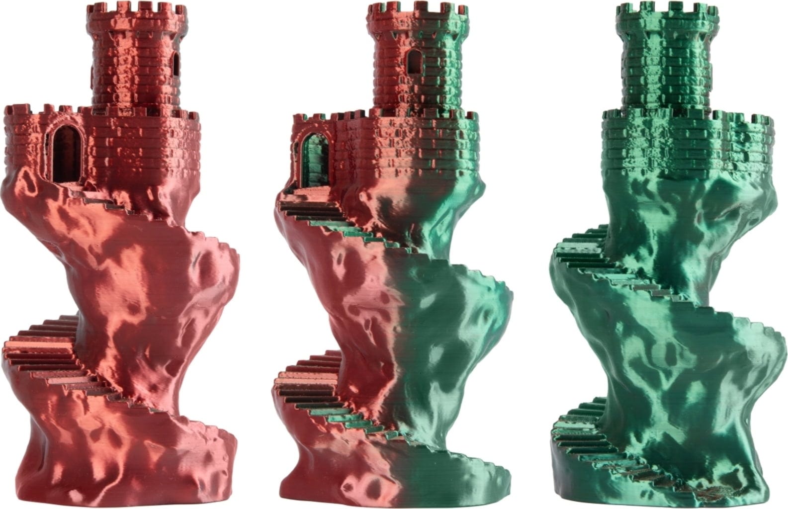 Spectrum  PLA Magic Silk Forest Flame, 1,75 mm / 1000 g    Seidiges PLA Finish in Forest Flame