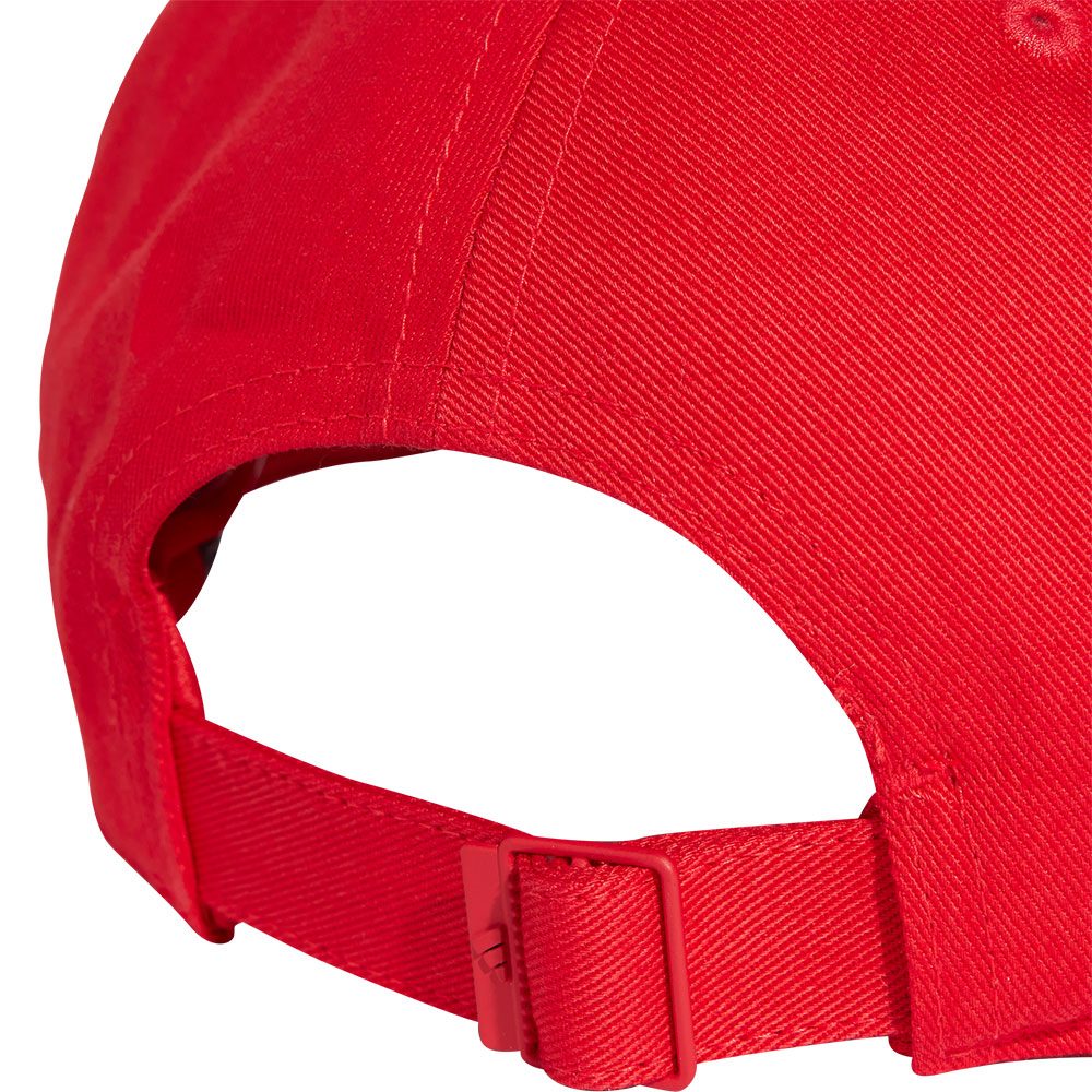adidas New Logo Baseball Kappe Kinder pure ruby