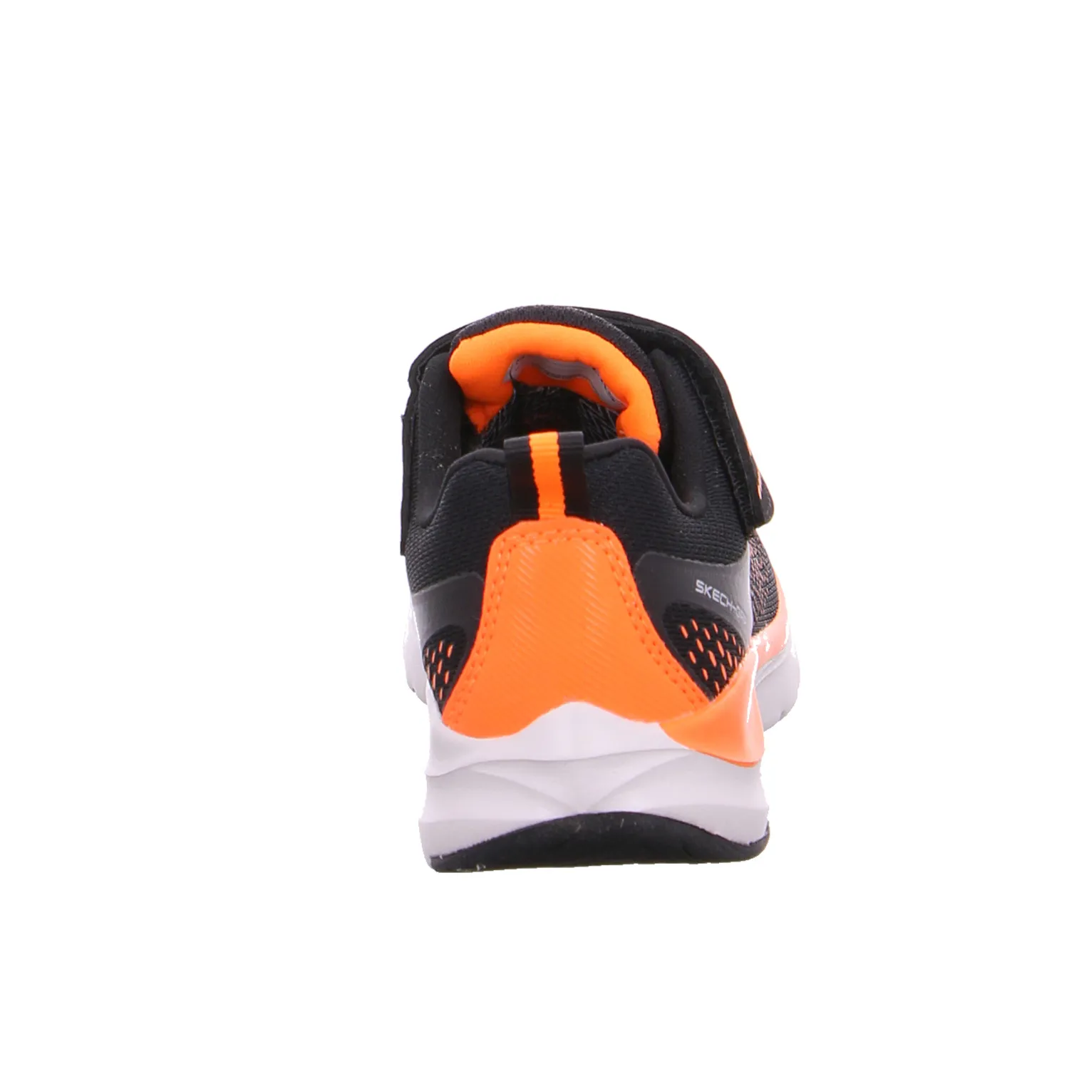 SKECHERS Jungen-Halbschuh Klett Schwarz Textil  Sneaker Waterproof