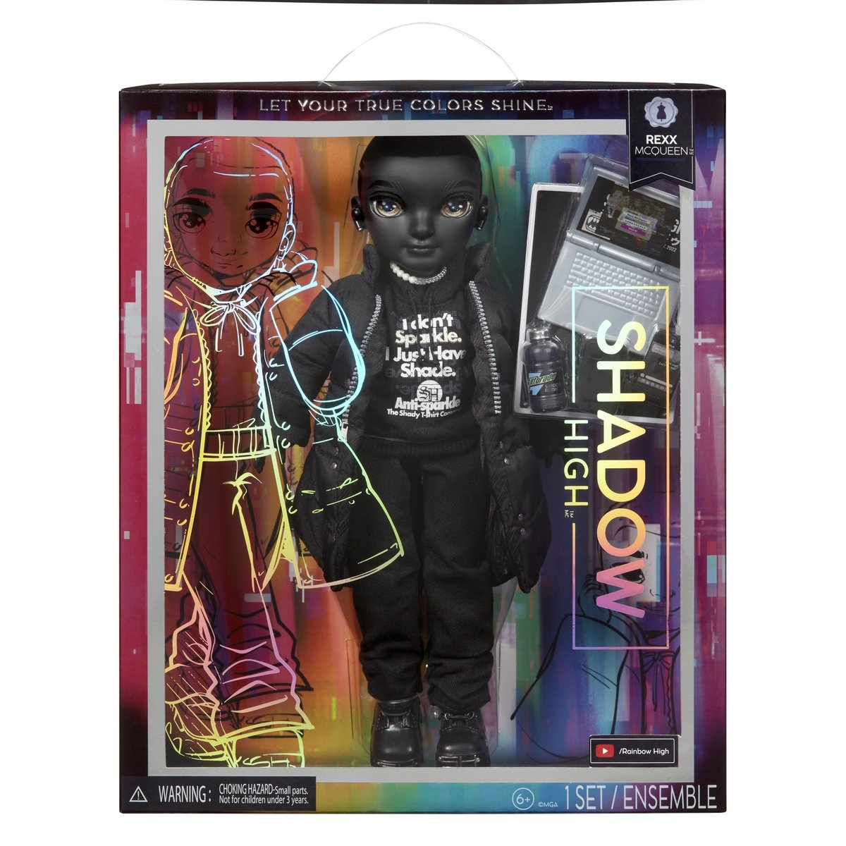 Poupée Shadow High Fashion Doll BB Black