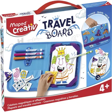Maped Creativ Reisemalset Travel Board, 21-teilig