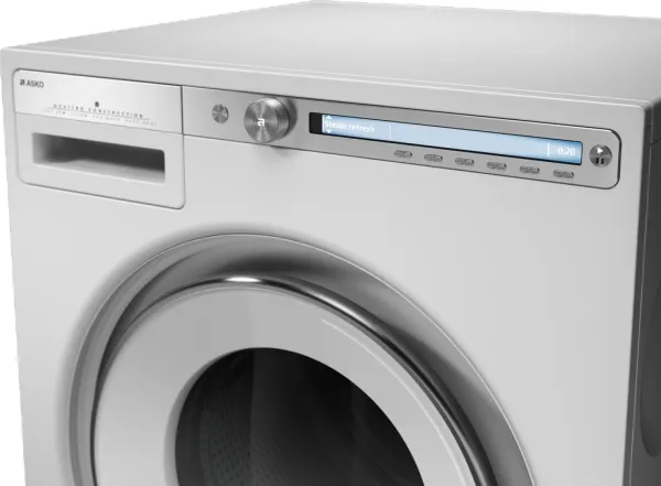 ASKO Logic W4096R.W/3 - Vaskemaskine - bredde: 59.5 cm - dybde: 58.5 cm - højde: 85 cm - frontbetjening - 60 liter - 9 kg - 1600 rpm - hvid
